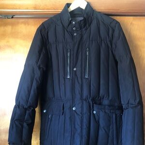 Cole Haan Men's Black Puffer Jacket